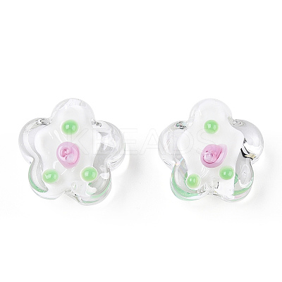 Handmade Bumpy Lampwork Beads LAMP-N024-04-1