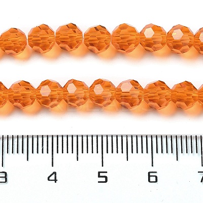 Transparent Glass Beads EGLA-A035-T6mm-D05-1