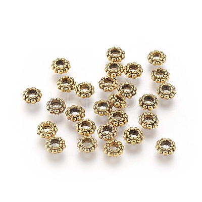 Tibetan Style Alloy Spacer Beads LS-K0870031-1