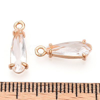 Faceted Glass Pendants LS-X1-GLAA-T010-004J-1