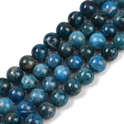 Natural Apatite Beads Strands G-I254-08D-1