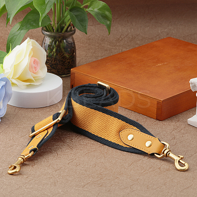 Polyester Adjustable Crossbody Long Purse Straps FIND-WH0126-191A-1