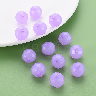 Imitation Jelly Acrylic Beads MACR-S373-97C-E04-1