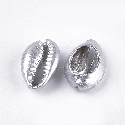 Spray Painted Natural Cowrie Shell Beads LS-X-SSHEL-T008-12P-1