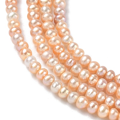 Natural Cultured Freshwater Pearl Beads Strands PEAR-C004-18A-1
