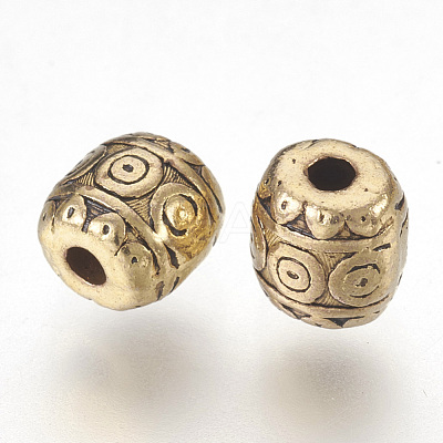Tibetan Style Alloy Beads X-GLF0888Y-NF-1