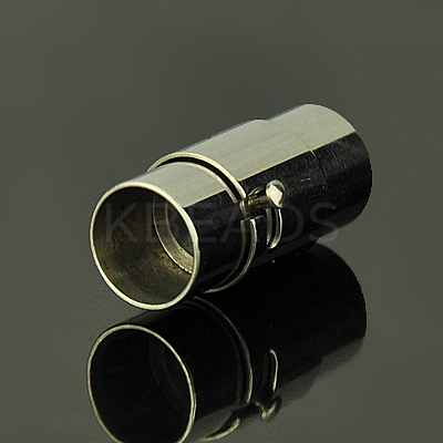 Tarnish Resistant 304 304 Stainless Steel Magnetic Clasps X-STAS-C010-1-1