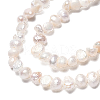 Natural Cultured Freshwater Pearl Beads Strands PEAR-N014-03B-1