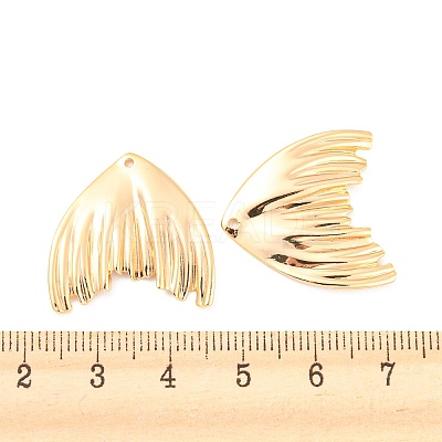 Rack Plating Brass Pendants KK-M261-41G-1