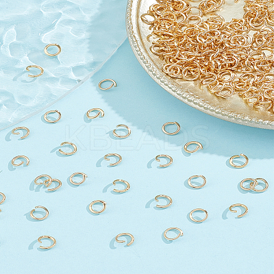 300Pcs 304 Stainless Steel Open Jump Rings STAS-LP0004-95-1