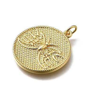 Brass Pendants KK-C090-41G-04-1