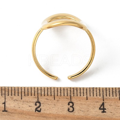304 Stainless Steel Cuff Rings RJEW-S621-05A-G-1