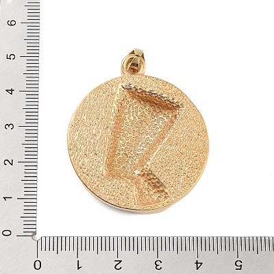 304 Stainless Steel Pendants STAS-S143-05B-1
