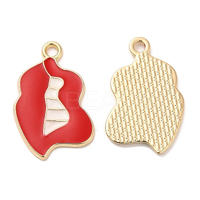 Alloy Enamel Pendants ENAM-K069-05G-1