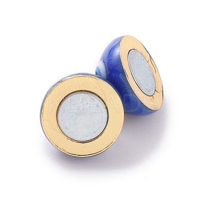Brass Magnetic Clasps ZIRC-F136-10G-02-1