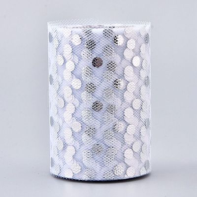 Glitter Sequin Deco Mesh Ribbons OCOR-K004-E-1