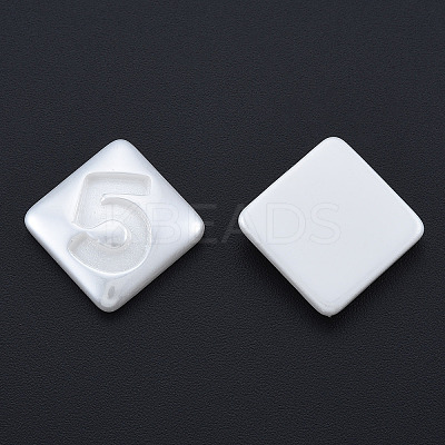ABS Plastic Imitation Pearl Cabochons KY-N015-26-1
