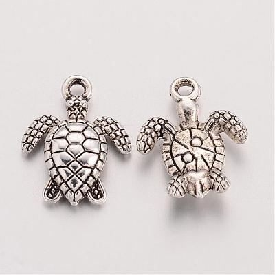 Tibetan Style Zinc Alloy Charms TIBEP-S287-38-1