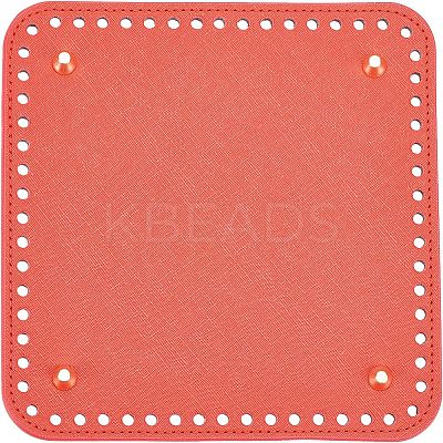 PU Leather Bag Bottom FIND-WH0059-23A-1