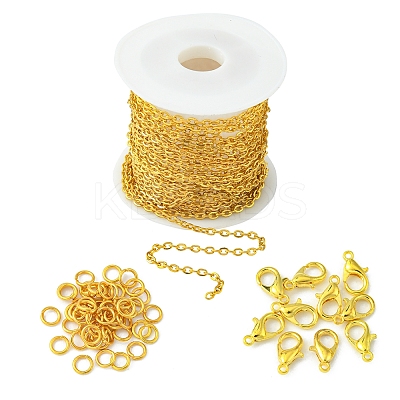 DIY Chain Bracelet Necklace Making Kit DIY-FS0003-62-1