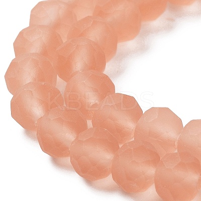Transparent Glass Beads Strands EGLA-A034-T4mm-MD21-1