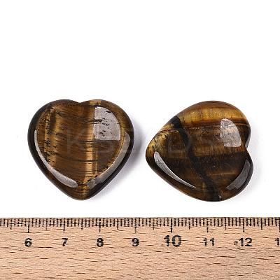 Natural Tiger Eye Worry Stones G-A213-09F-1