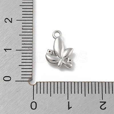 Brass Micro Pave Cubic Zirconia Pendants KK-D283-12P-1