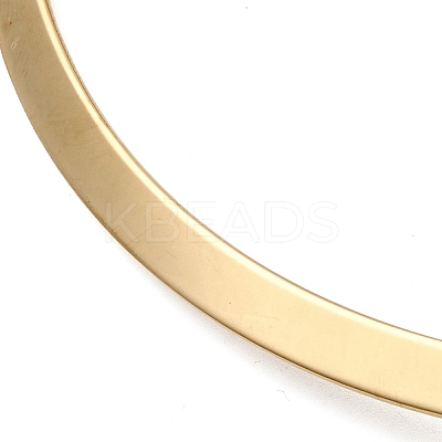 PVD Vacuum Plating 202 Stainless Steel Wire Choker Necklace NJEW-H011-07G-01-1
