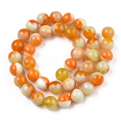 Handmade Lampwork Beads Strands LAMP-D072-B-05-1