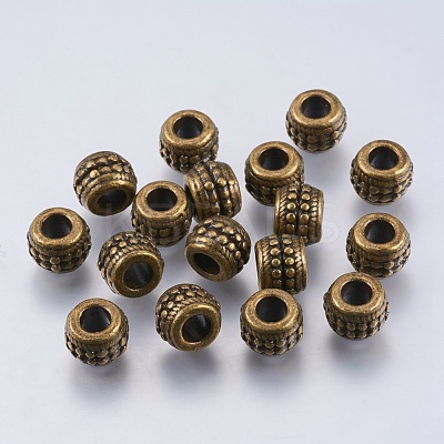 Tibetan Style European Beads MLF11511Y-NF-1