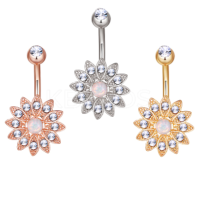 Brass Piercing Jewelry AJEW-EE0006-83-1