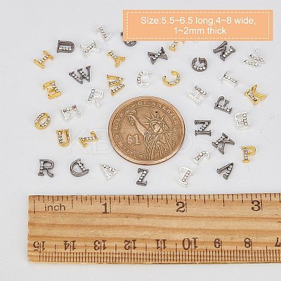 78Pcs 3 colors Alloy Cabochons MRMJ-OC0002-56-1