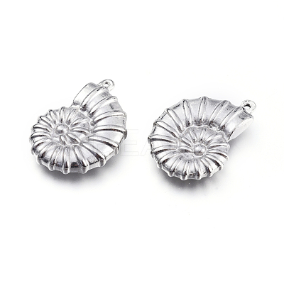 Non-Tarnish 304 Stainless Steel Pendants STAS-F240-05P-1