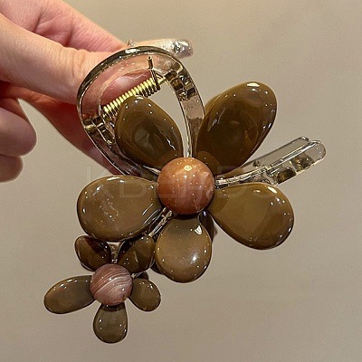 Resin Claw Hair Clips PW-WG5233B-01-1