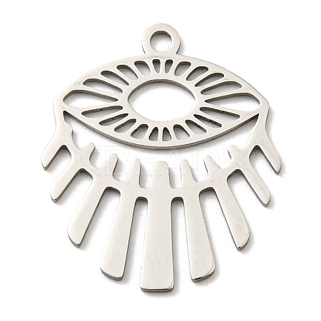 Non-Tarnish 201 Stainless Steel Pendants STAS-M318-33P-1