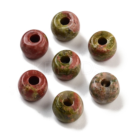 Natural Unakite Beads G-C134-03R-1