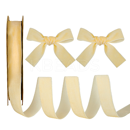 Velvet Ribbon SRIB-WH0006-18J-1