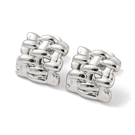 Non-Tarnish 304 Stainless Steel Stud Earrings EJEW-G367-03P-1