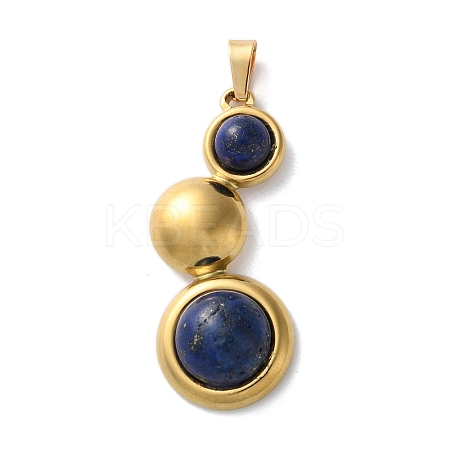 Natural Lapis Lazuli Pendants STAS-C120-12G-04-1