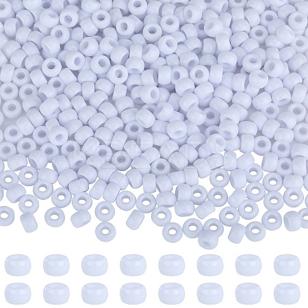 500Pcs Opaque Plastic Beads KY-SZ0001-44C-1