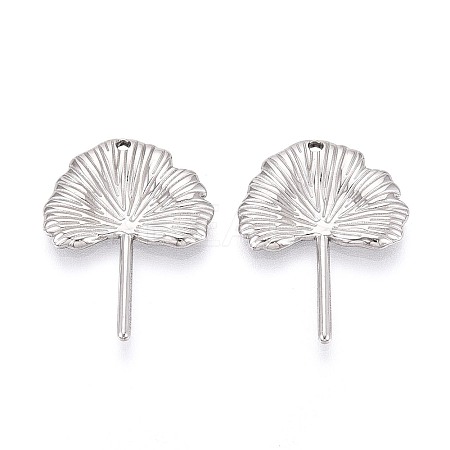 304 Stainless Steel Pendants STAS-T067-62P-1