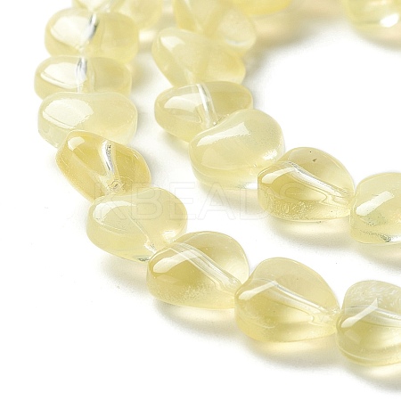 Transparent Glass Beads Strand GLAA-F112-01D-1