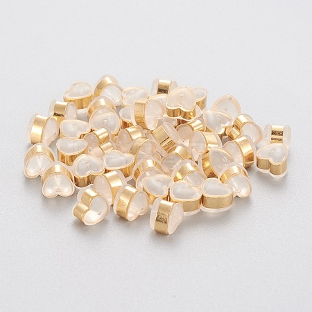 Eco-Friendly Plastic Ear Nuts STAS-K203-04A-G-1