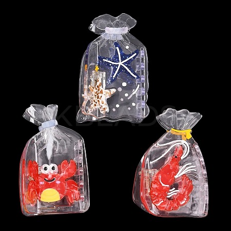Cellulose Acetate(Resin) Claw Hair Clips for Women Girlsc PHAR-L009-01A-1