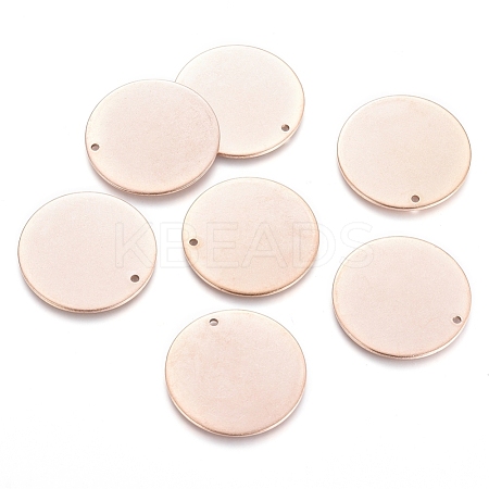 Ion Plating(IP) 304 Stainless Steel Pendants STAS-I124-03A-RG-1
