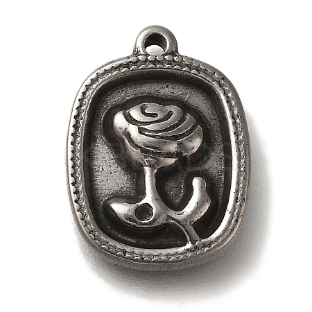 304 Stainless Steel Pendants STAS-H223-08AS-01-1
