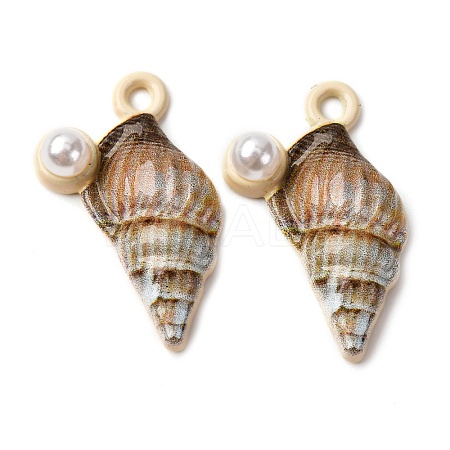 Baking Paint Alloy Pendants FIND-G097-01A-1