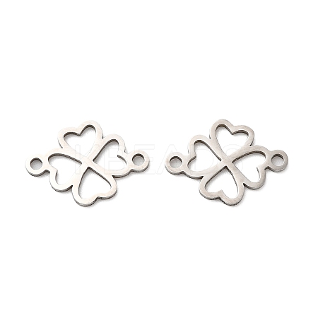 Non-Tarnish 201 Stainless Steel Connector Charm STAS-I199-C01-P-1