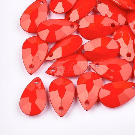 Opaque Acrylic Pendants SACR-517-01-1