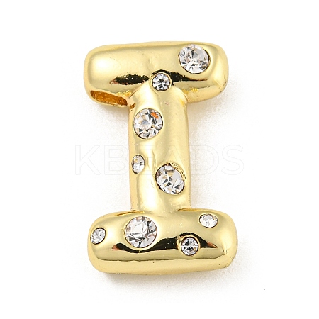 Brass Micro Pave Clear Cubic Zirconia Pendants KK-E093-04G-I-1